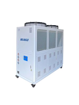Un buon prezzo. Unità di raffreddamento industriale ad aria raffreddata ad alta efficienza energetica 25 CV per alimenti e bevande in linea
