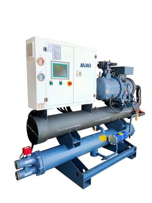 Un buon prezzo. 140 CV 140 kW/ora frigorifero a vite industriale 30 kW frigorifero ad acqua a compressione in linea