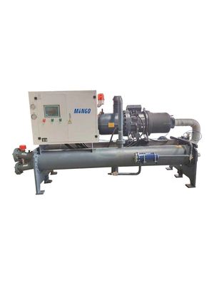 Un buon prezzo. 340 HP 340Kw/Hr frigorifero a vite raffreddato ad acqua con vite semi ermetiche in linea