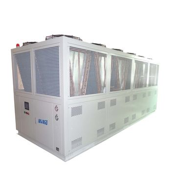 Un buon prezzo. Compatto raffreddato ad aria frigo a vite 150HP 150KW Con ventilatori Fino di alluminio in linea