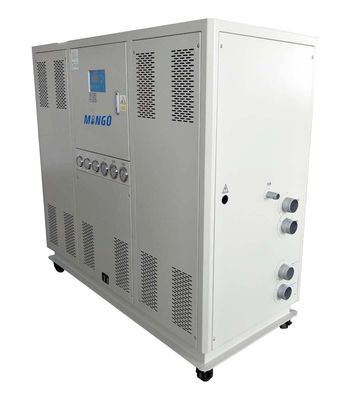 Un buon prezzo. 2 ingressi 2 uscite Chiller ad acqua HVAC industriale 30HP 99,19-116,05KW/Hr in linea