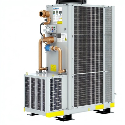 Un buon prezzo. Chiller a vite raffreddato con acqua refrigerante e sistema di controllo avanzato e condensatore a guscio e tubo in linea