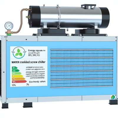 Un buon prezzo. Regolatore energetico principale 0-25%-50%-75%-100% Refrigeratore a vite raffreddato ad acqua Refrigerante ecologico per raffreddamento sostenibile in linea
